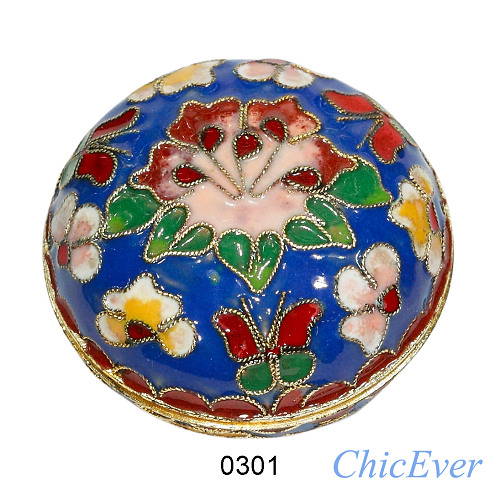 Döschen M 0301 blau - zum Schließen ins Bild klicken